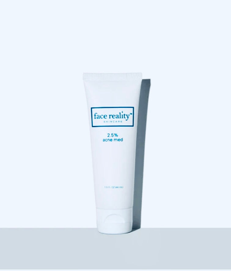 FACE REALITY 2.5% ACNE MED 1.5 OZ NEW SIZE!
