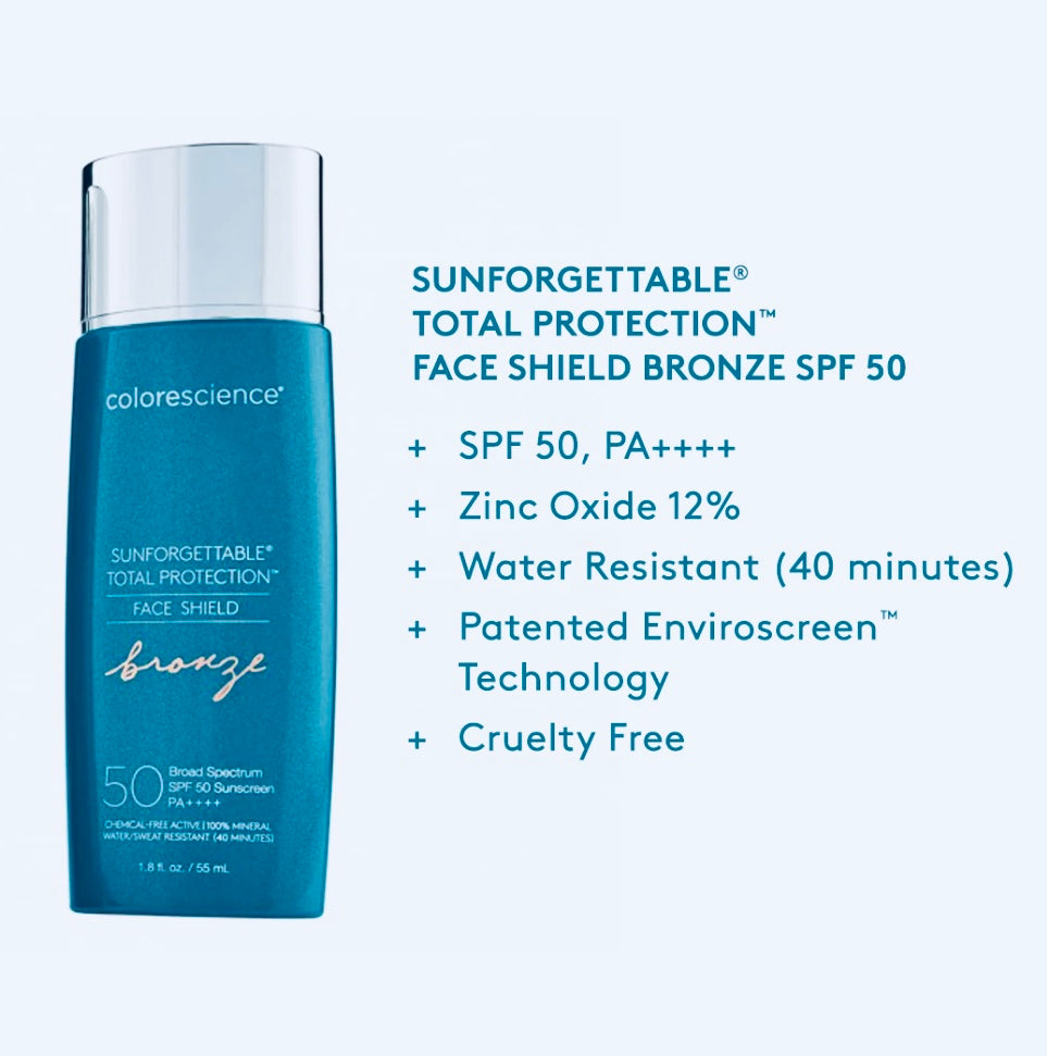 Colorescience® Sunforgettable® Total Protection® Face Shield Bronze SPF 50